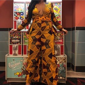 Handmade African Print Jumpsuit